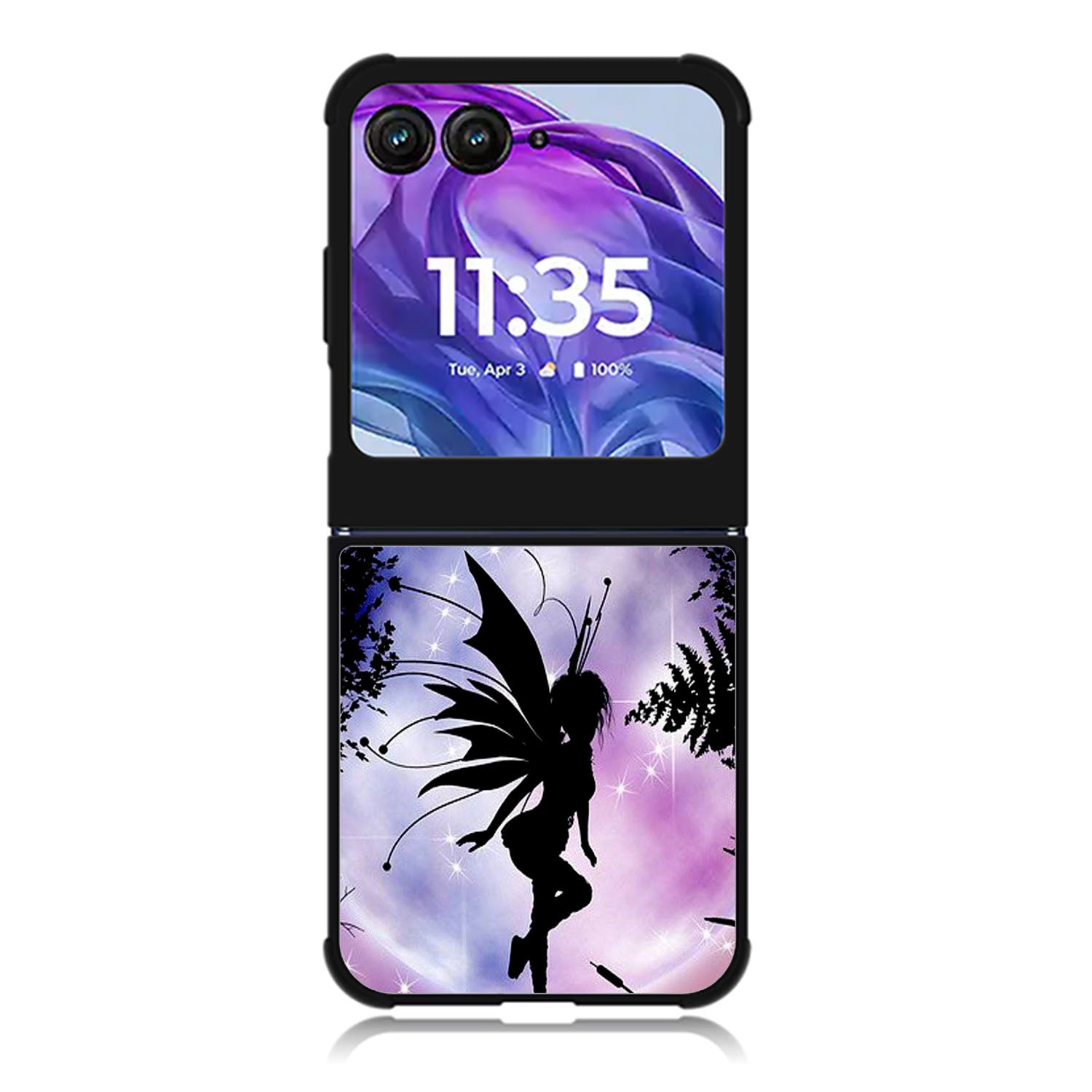 Moon Fairy Angel Motorola Moto Razr 2024 , Moto Razr 50 Case FE2074