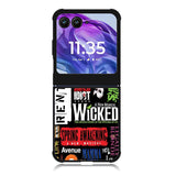 Broadway Musical Collage Motorola Moto Razr 2024 , Moto Razr 50 Case FE2263