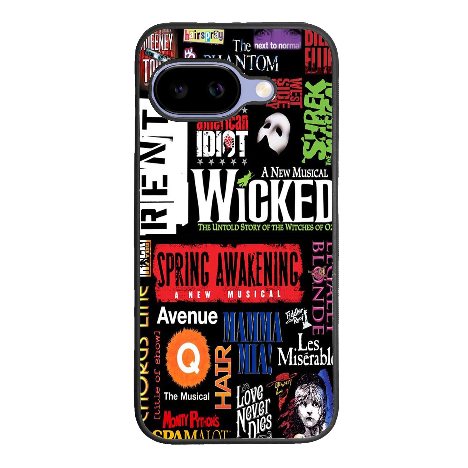 Broadway Musical Collage Case Google Pixel 9A BC2263