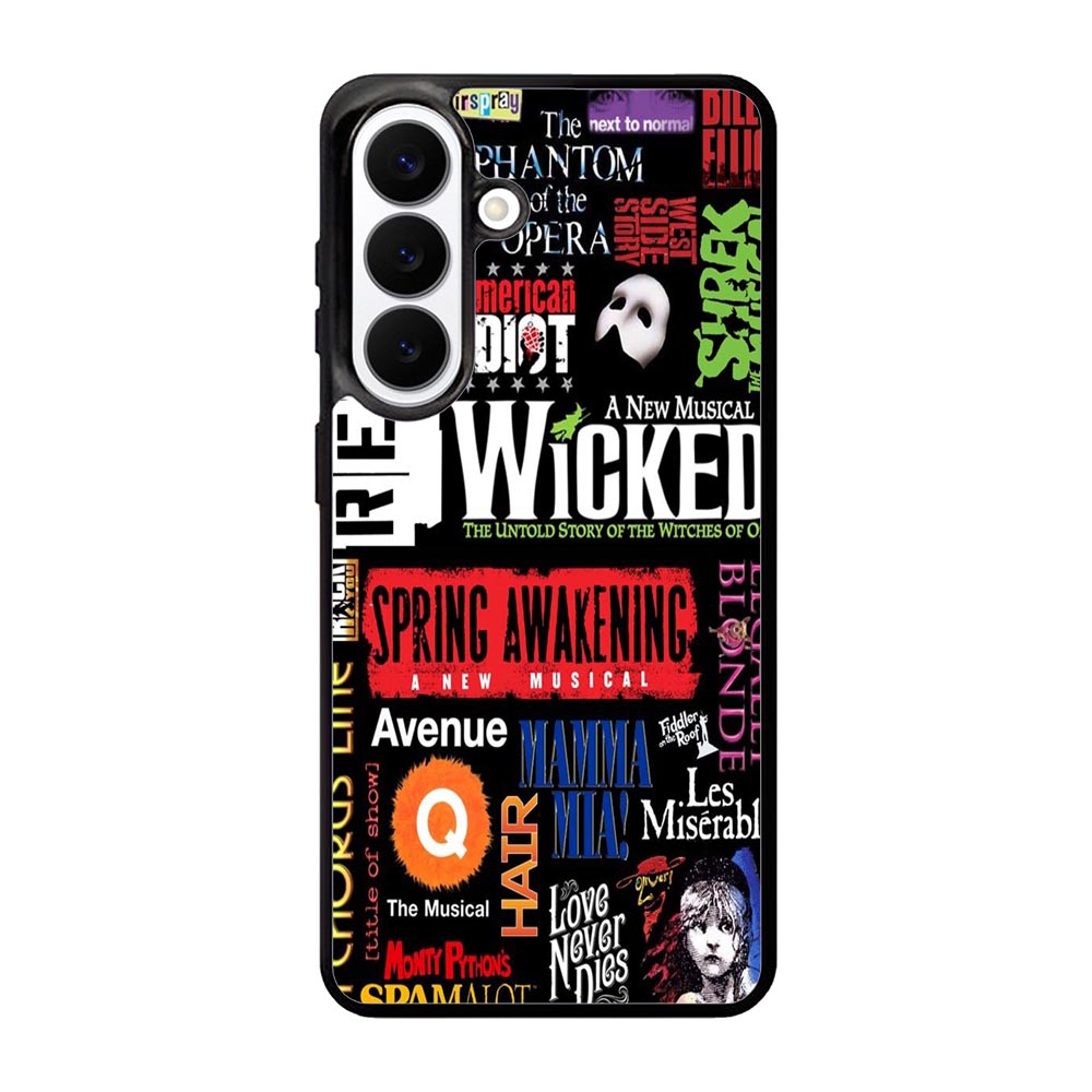 Broadway Musical Collage Samsung Galaxy S26 Plus Case BC2263
