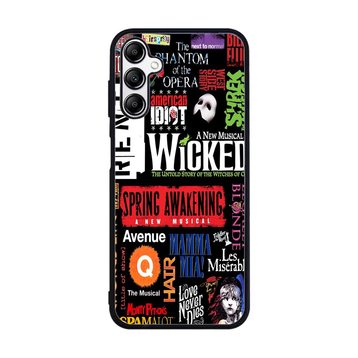 Broadway Musical Collage Case Samsung Galaxy A15 BC2263