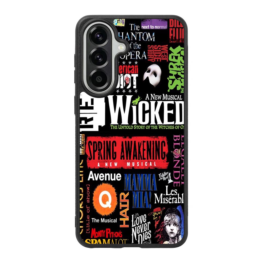 Broadway Musical Collage Samsung Galaxy A37 Case BC2263