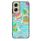 Lilly Pulitzer Sailboat Case Motorola Moto G Stylus 2024 5G BC2169