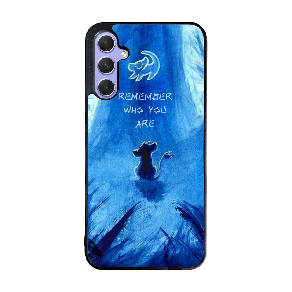 Lion King Hakuna Matata Remember Who You Are Case Samsung Galaxy A35 5G BC2171