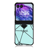 Diamond Supply Co Brilliant Diamond Blue Motorola Moto Razr 2024 , Moto Razr 50 Case FE2198