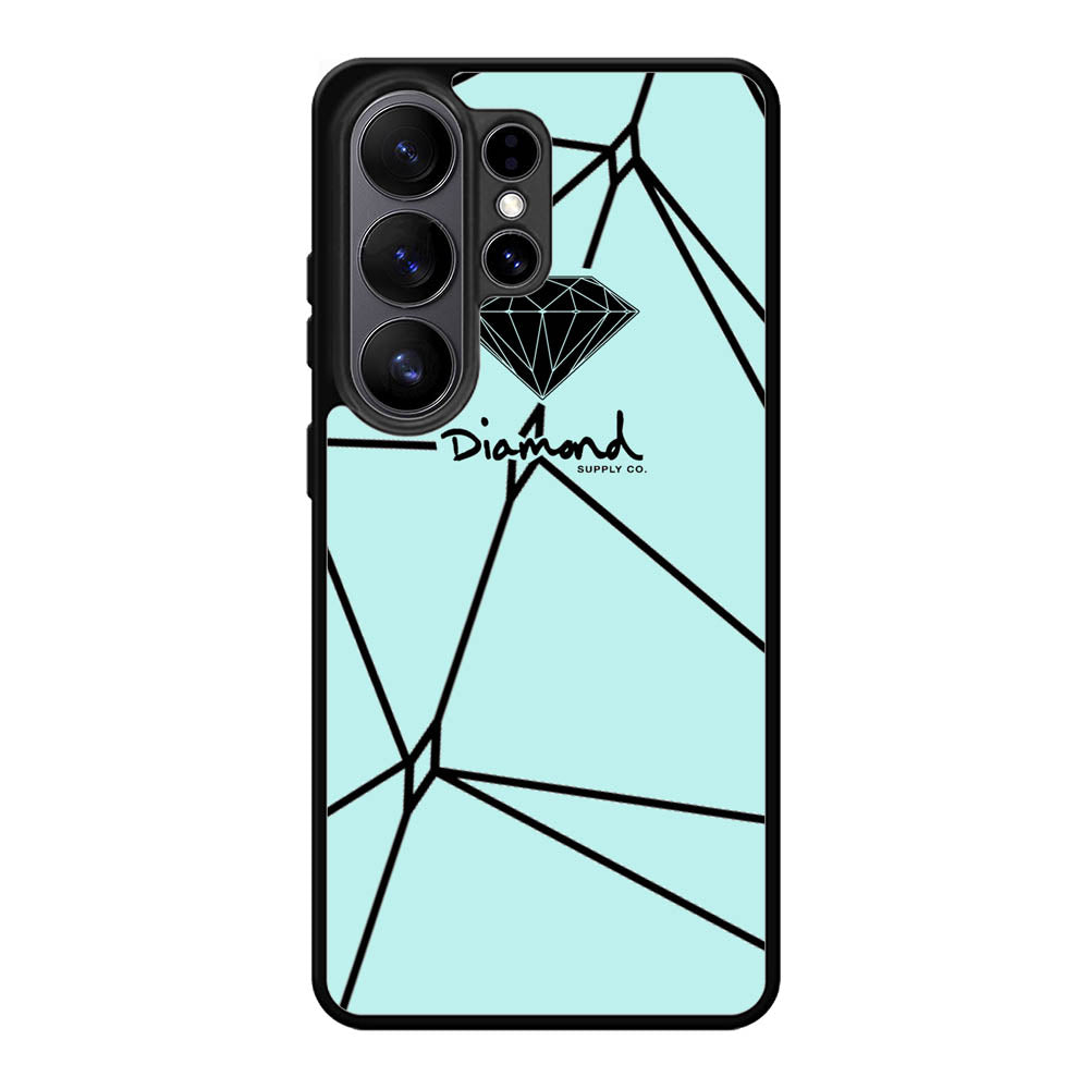 Diamond Supply Co Brilliant Diamond Blue Case Samsung Galaxy S26 Plus Case DC0514