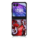 NHL Cartoon Mascout Detroit Red Wings Motorola Moto Razr Plus 2025/2024 Case, Moto Razr 50 Ultra 5G BC2089