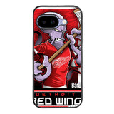NHL Cartoon Mascout Detroit Red Wings Case Google Pixel 9A BC2089