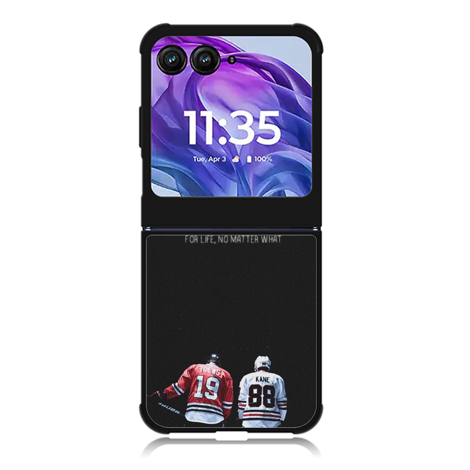 Patrick Kane And Jonathan Toews Players NHL Motorola Moto Razr 2024 , Moto Razr 50 Case FE2106