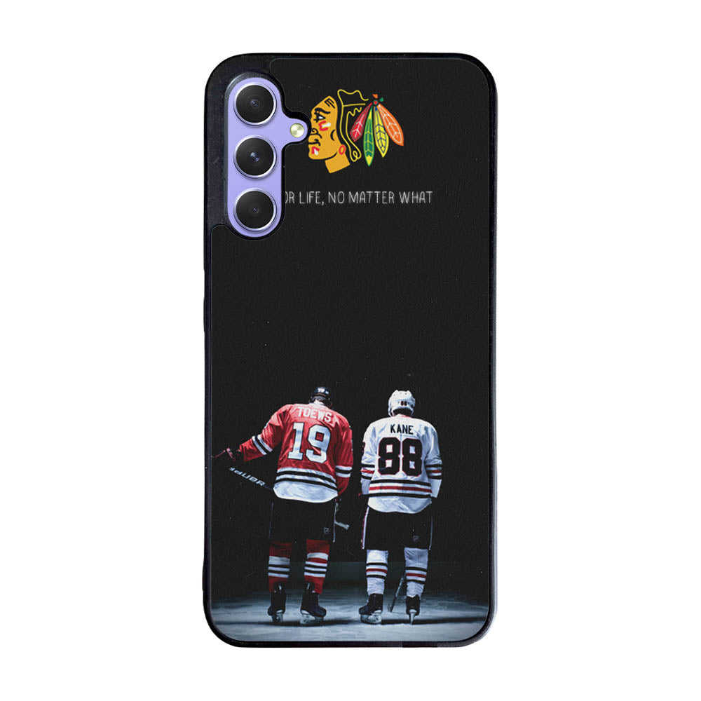 Patrick Kane And Jonathan Toews Players NHL Case Samsung Galaxy A35 5G BC2106