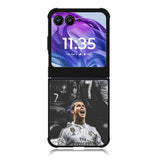Cristiano Ronaldo Real Madrid Motorola Moto Razr 2024 , Moto Razr 50 Case FE2189