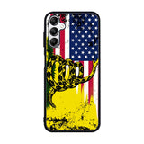 American Gadsden Flag Worn Case Samsung Galaxy A15 BC2229