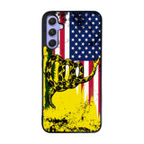 American Gadsden Flag Worn Case Samsung Galaxy A35 5G BC2229