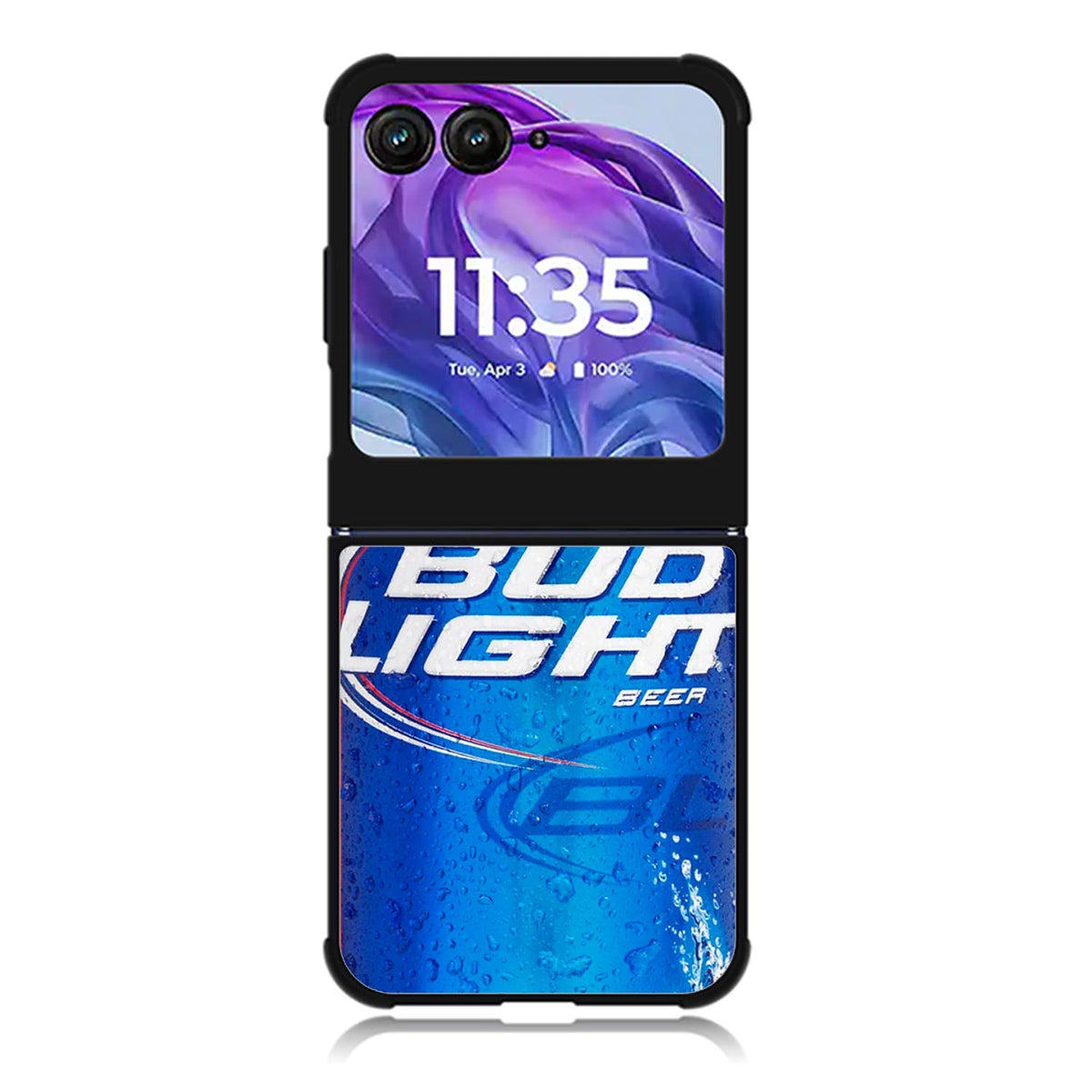 Budweiser Bud Light Beer Motorola Moto Razr 2024 , Moto Razr 50 Case FE2270