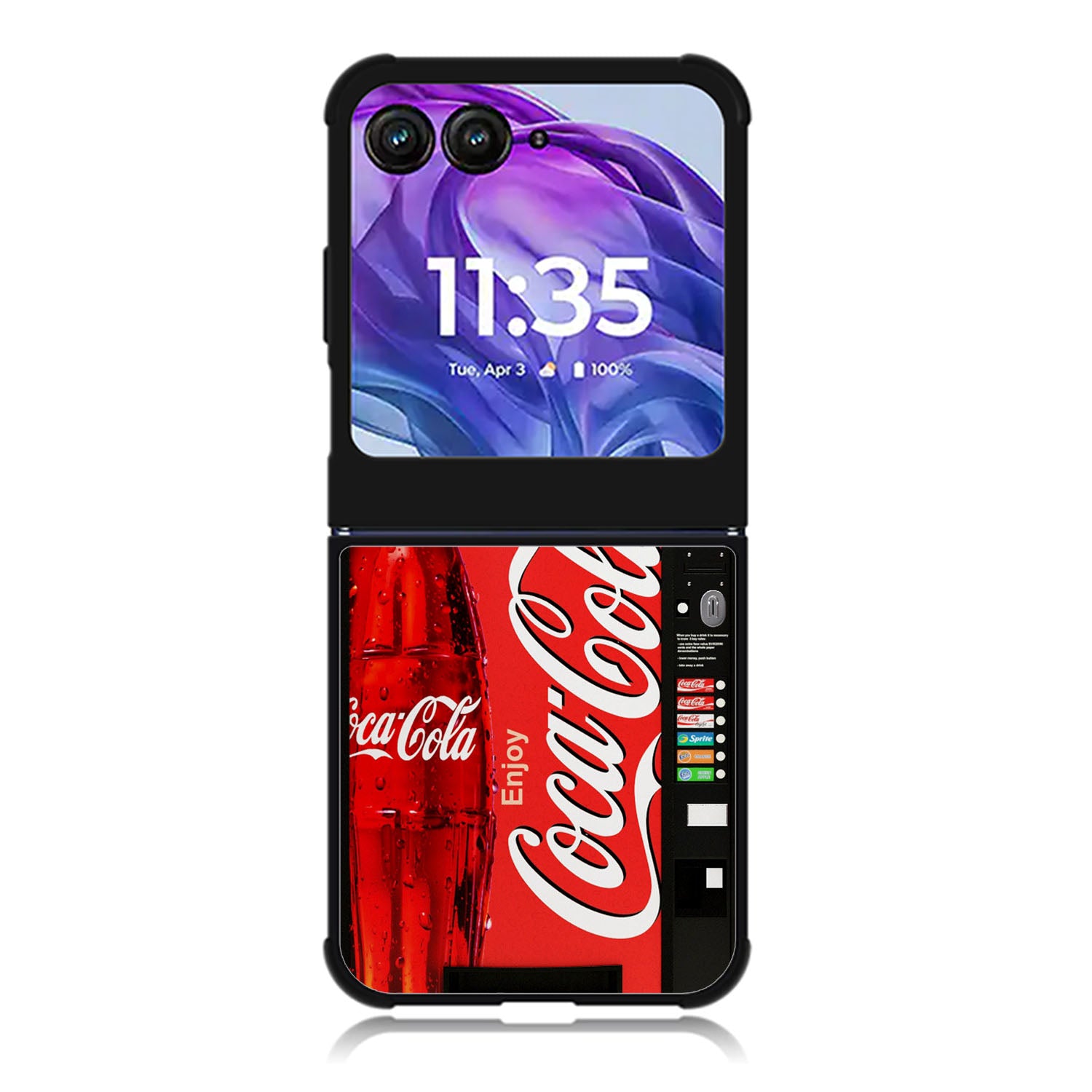 Coca-Cola Vending Machine Motorola Moto Razr Plus 2025/2024 Case, Moto Razr 50 Ultra 5G BC2184