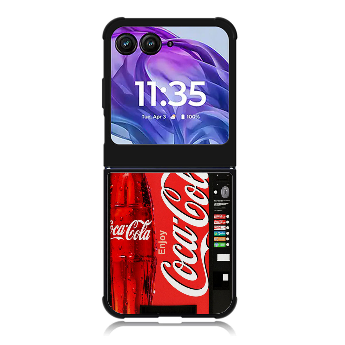 Coca-Cola Vending Machine Motorola Moto Razr Plus 2025/2024 Case, Moto Razr 50 Ultra 5G BC2184