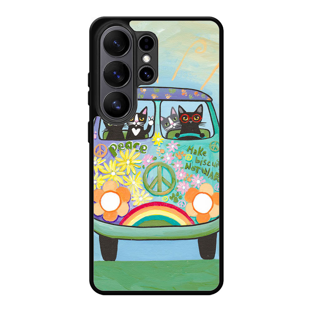 Hippie Cats Road Trip! Samsung Galaxy S26 Ultra Case BC2137