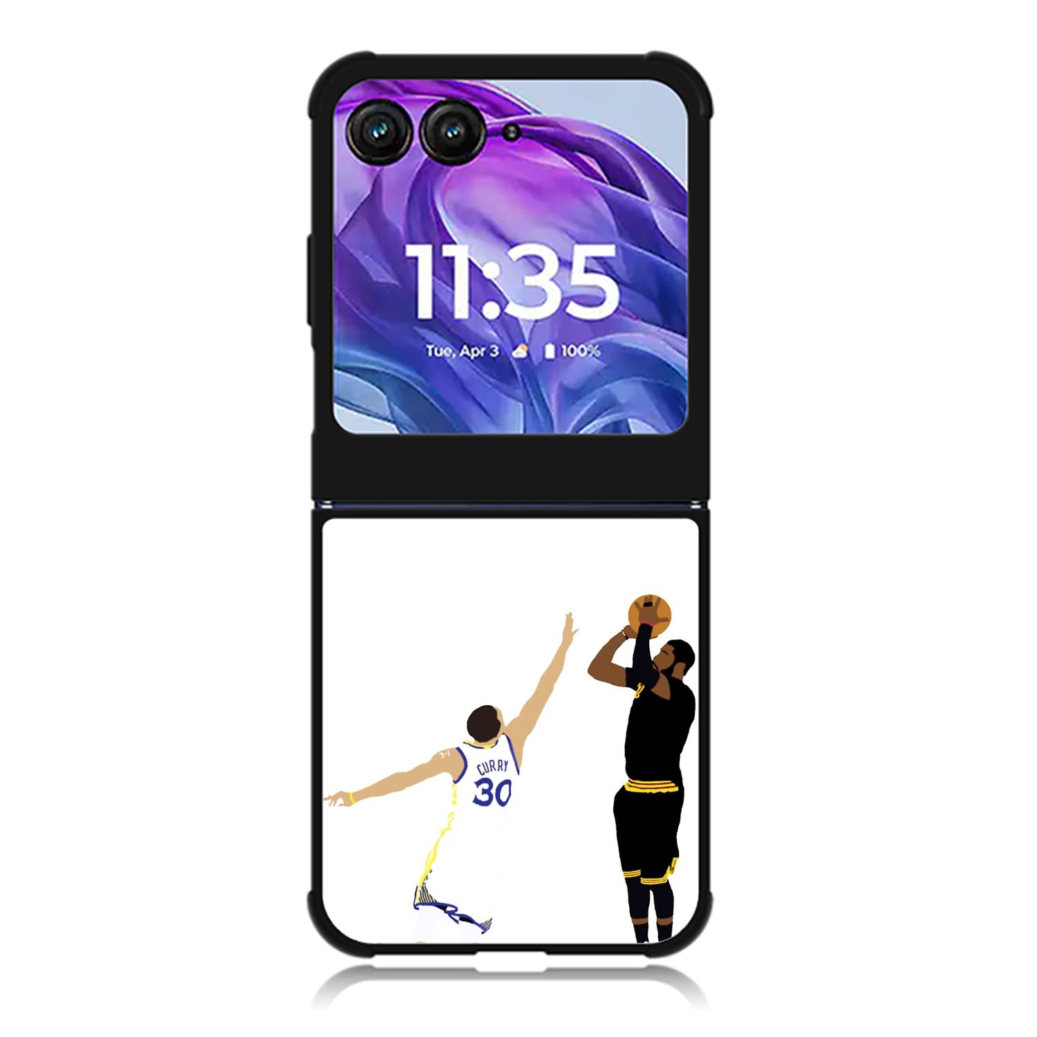 Kyrie Irving Clutch Shot Over Motorola Moto Razr 2024 , Moto Razr 50 Case FE2159