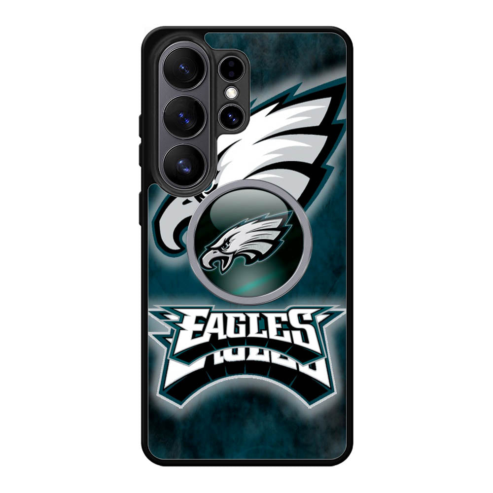 NFL Philadelphia Eagles Logo Samsung Galaxy S26 Ultra Case BC2088