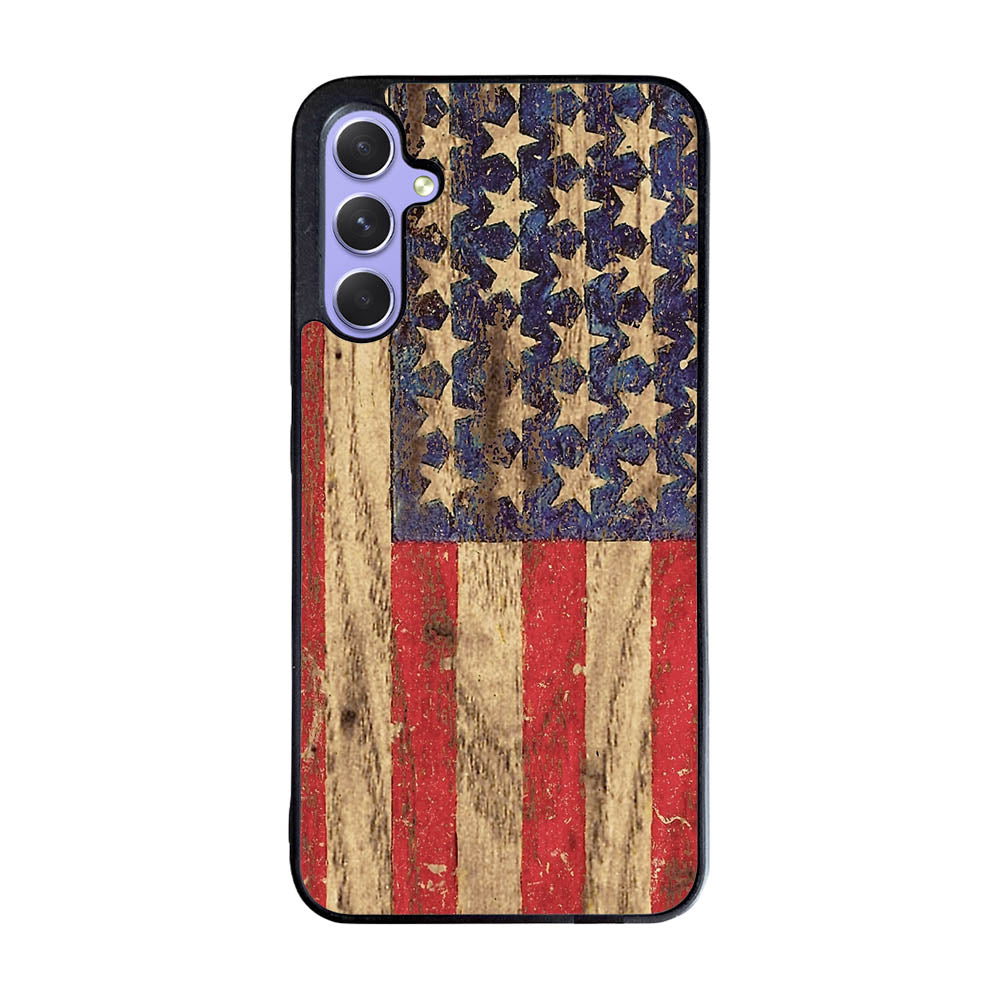 Vintage Patriotic American Flag Case Samsung Galaxy A55 5G BC1992
