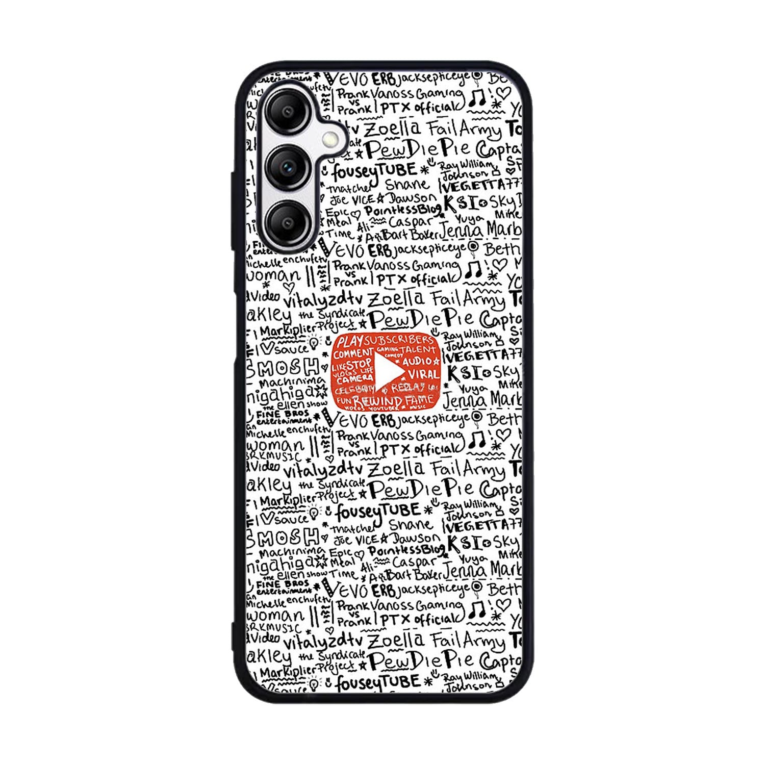 Youtube Art Prints Case Samsung Galaxy A15 BC1975