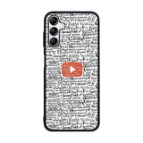 Youtube Art Prints Case Samsung Galaxy A15 BC1975