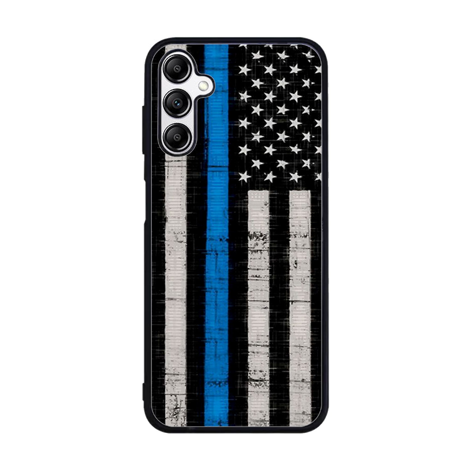 Police Blue Line Flag Case Samsung Galaxy A15 BC2025