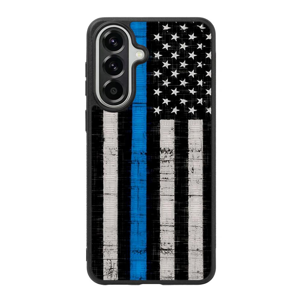 Police Blue Line Flag Samsung Galaxy A57 Case BC2025