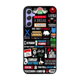 Friends TV Art Quote Cute Parody Case Samsung Galaxy A55 5G BC2217