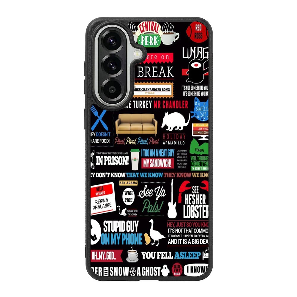 Friends TV Art Quote Cute Parody Samsung Galaxy A57 Case BC2217