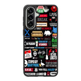 Friends TV Art Quote Cute Parody Samsung Galaxy A37 Case BC2217