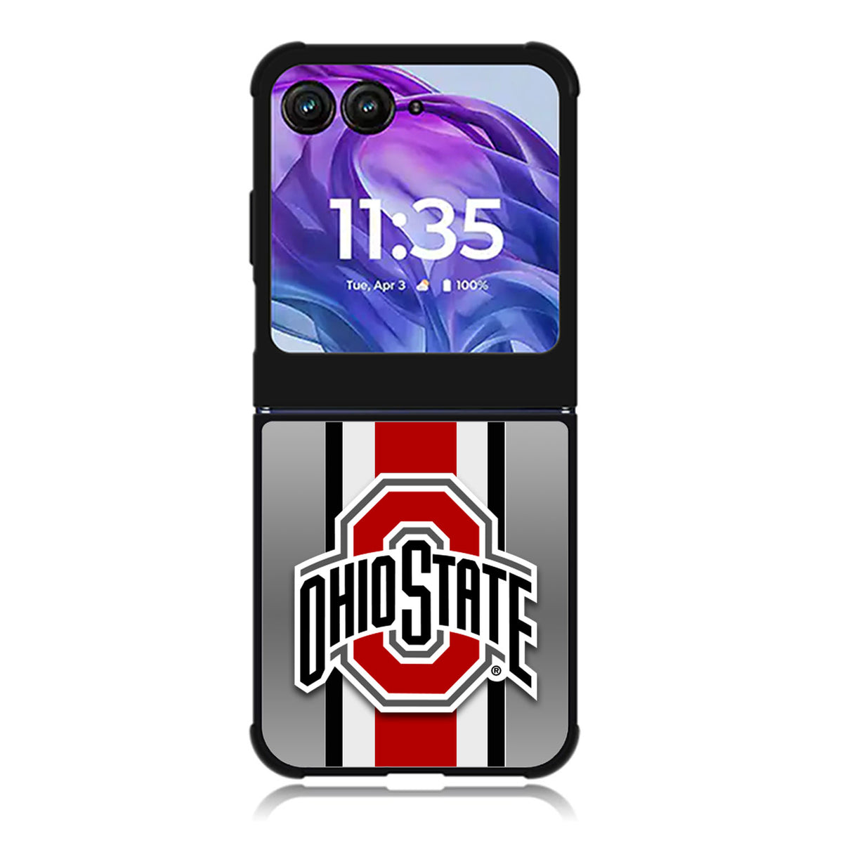Ohio state buckeyes Motorola Moto Razr Plus 2025/2024 Case, Moto Razr 50 Ultra 5G BC2096