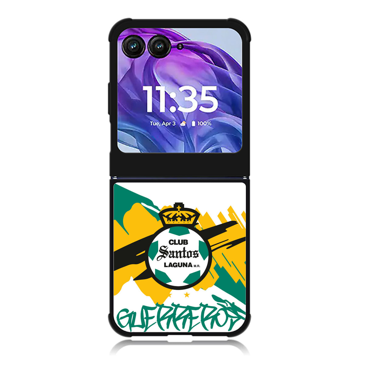 Club Santos Laguna Motorola Moto Razr Plus 2025/2024 Case, Moto Razr 50 Ultra 5G BC2183