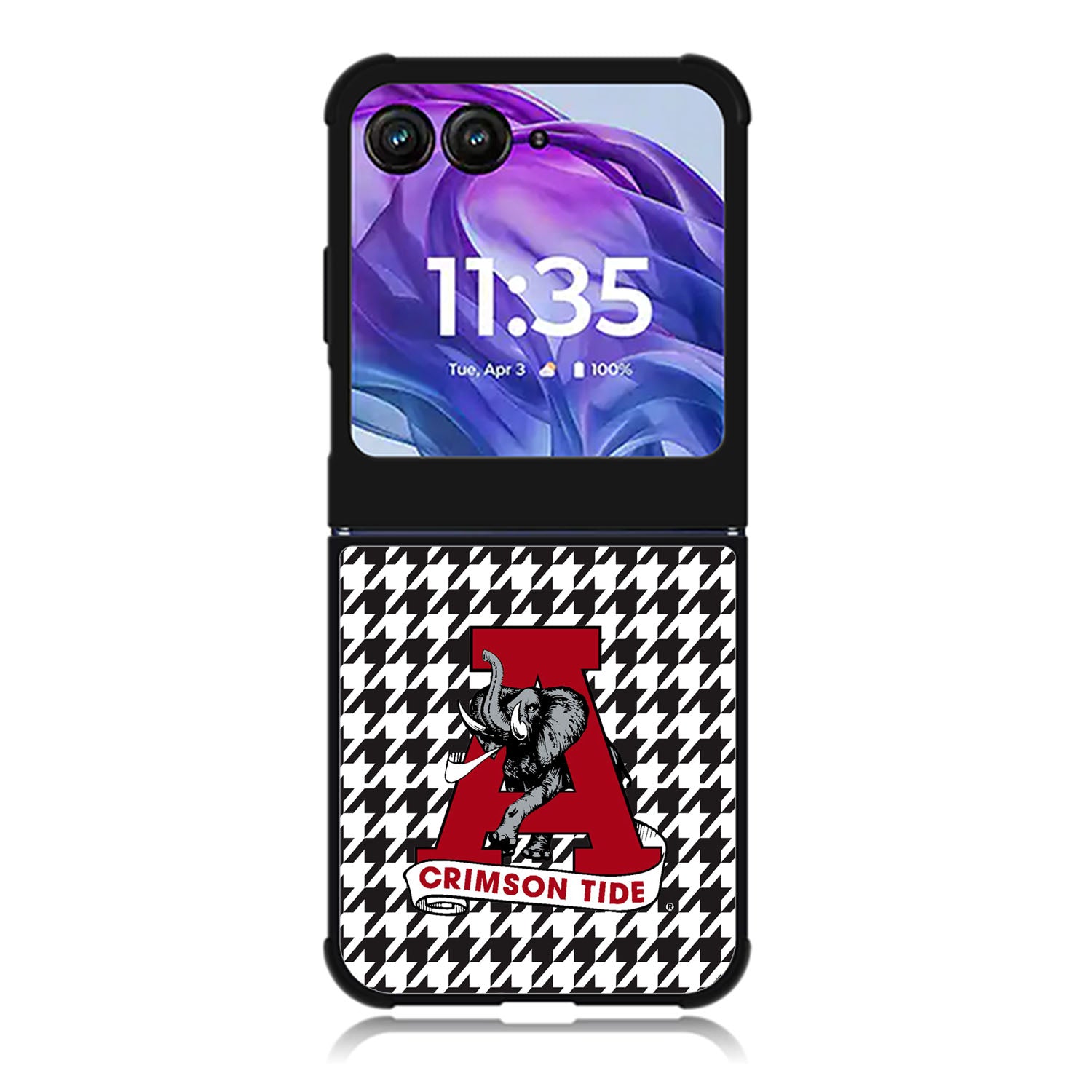 Alabama Crimson Roll Tide Motorola Moto Razr Plus 2025/2024 Case, Moto Razr 50 Ultra 5G BC2275