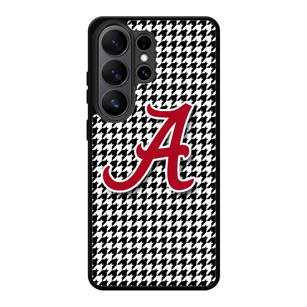 Alabama Houndstooth Crimson Tide Samsung Galaxy S26 Plus Case DC0050