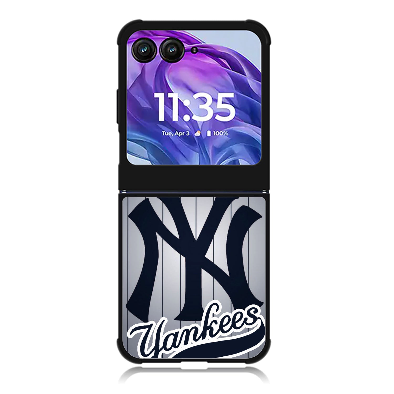 New York Yankees Motorola Moto Razr Plus 2025/2024 Case, Moto Razr 50 Ultra 5G BC2085