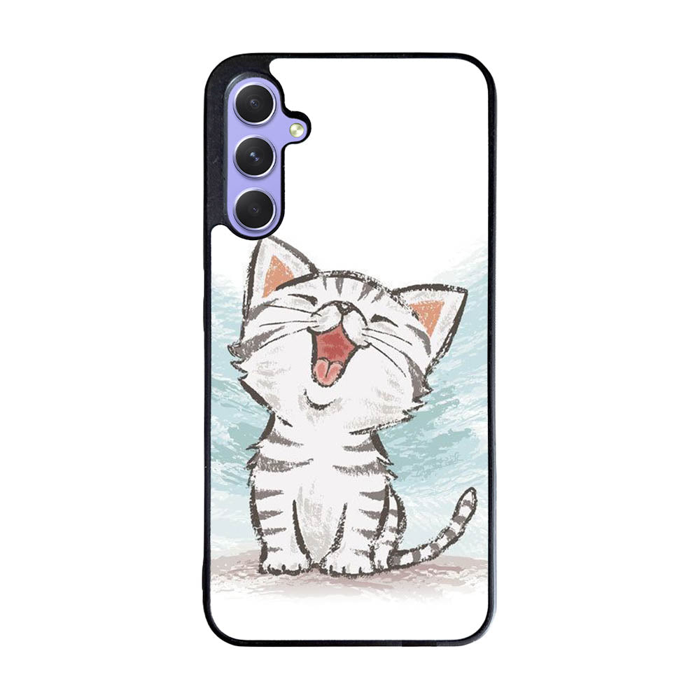 American Shorthair Happy Cat Case Samsung Galaxy A55 5G BC2231