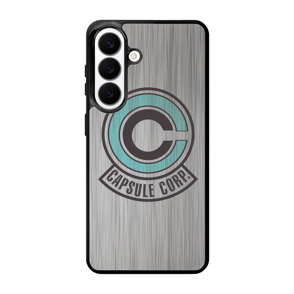 Capsule Corp Metal Logo Dragon Ball Z Samsung Galaxy S26 Case BC2176
