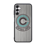 Capsule Corp Metal Logo Dragon Ball Z Case Samsung Galaxy A15 BC2176