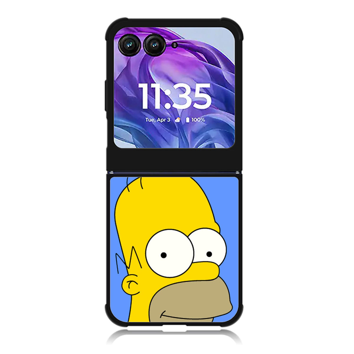 Homer Simpsons Motorola Moto Razr 2024 , Moto Razr 50 Case FE2138