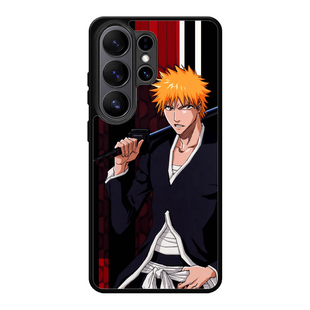 Kurosaki Ichigo Bleach Samsung Galaxy S26 Ultra Case BC2157