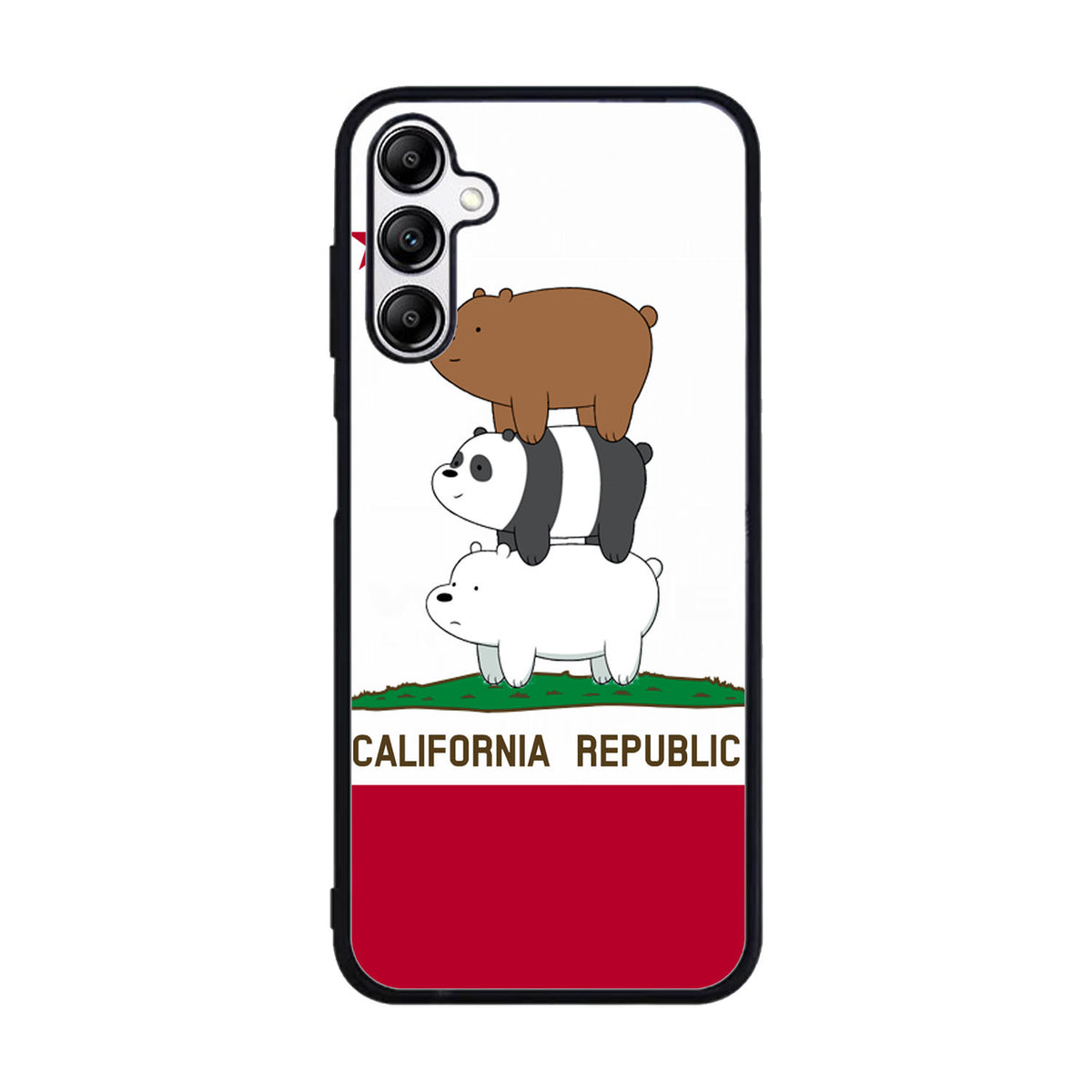 We Bare Bears California Republic Case Samsung Galaxy A15 BC1994