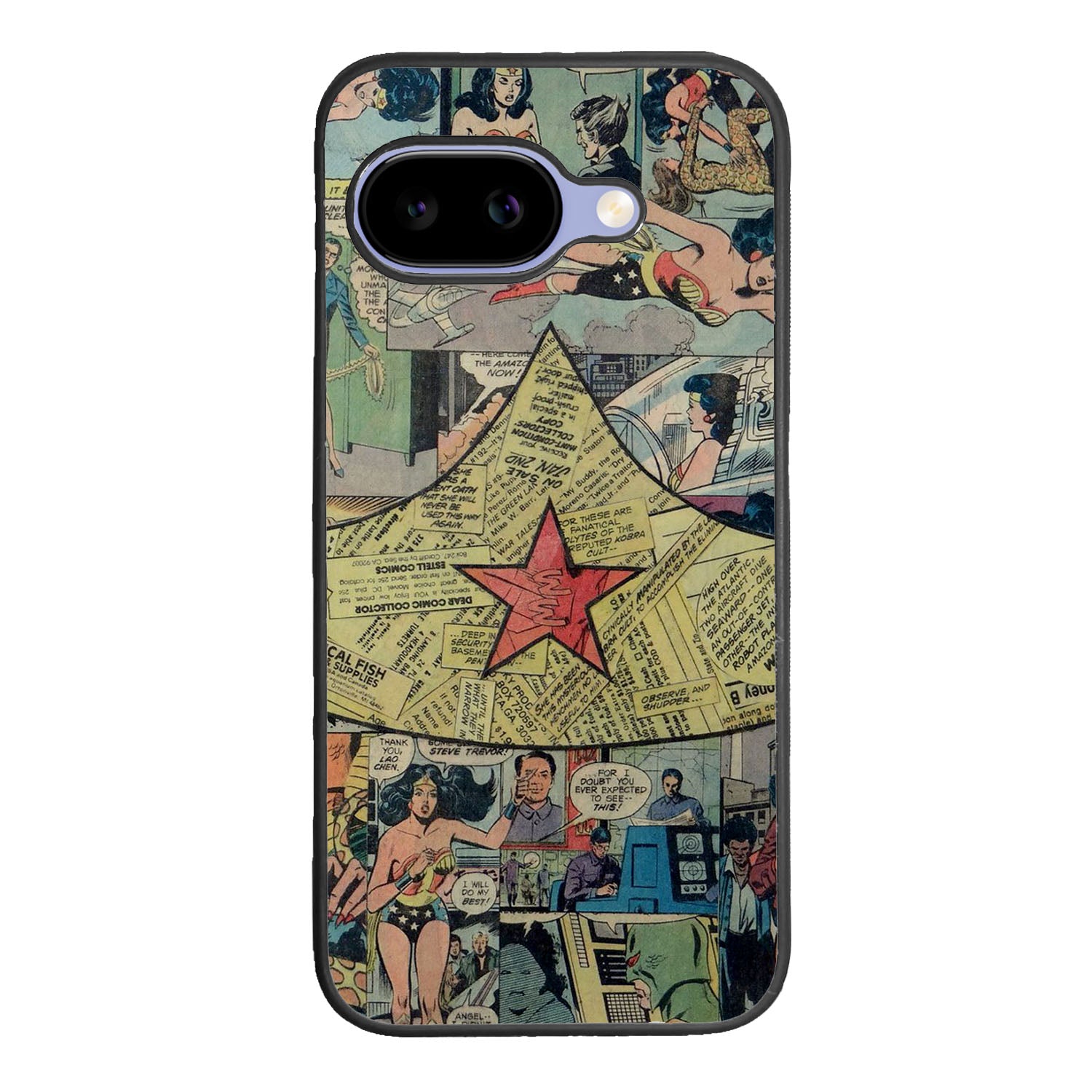 Wonder Woman Collage Case Google Pixel 9A BC1984
