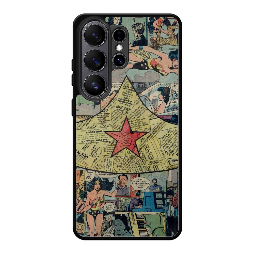 Wonder Woman Collage Samsung Galaxy S26 Ultra Case BC1984