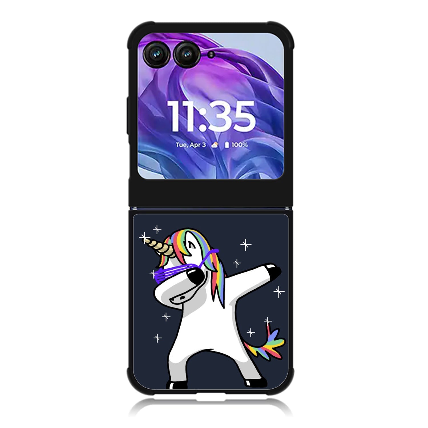 Unicorn Dab Motorola Moto Razr 2024 , Moto Razr 50 Case FE1989