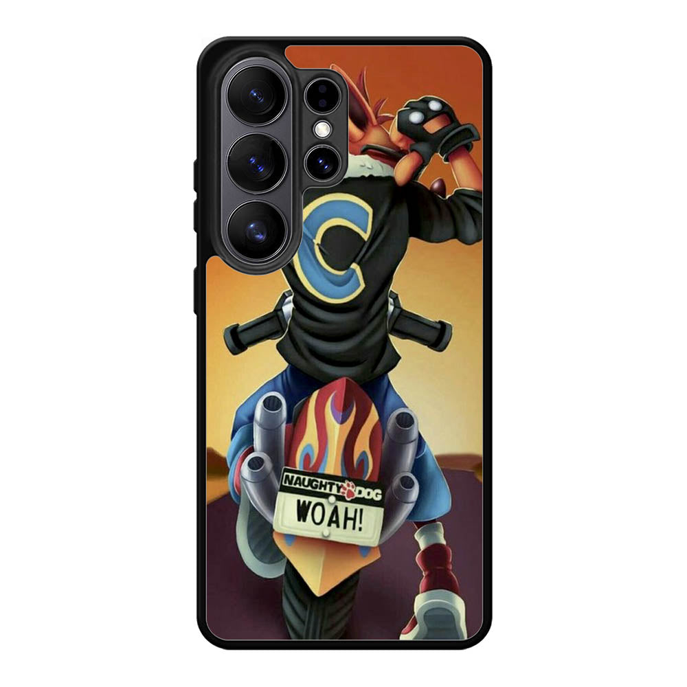 Crash Bandicoot Funky Samsung Galaxy S26 Ultra Case BC2187