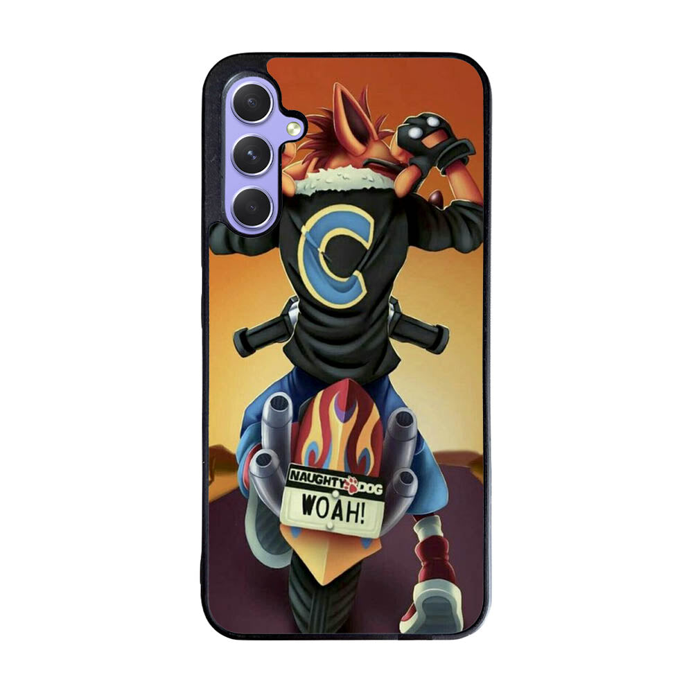 Crash Bandicoot Funky Case Samsung Galaxy A35 5G BC2187