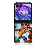 Crash Bandicoot Game Motorola Moto Razr 2024 , Moto Razr 50 Case FE2188