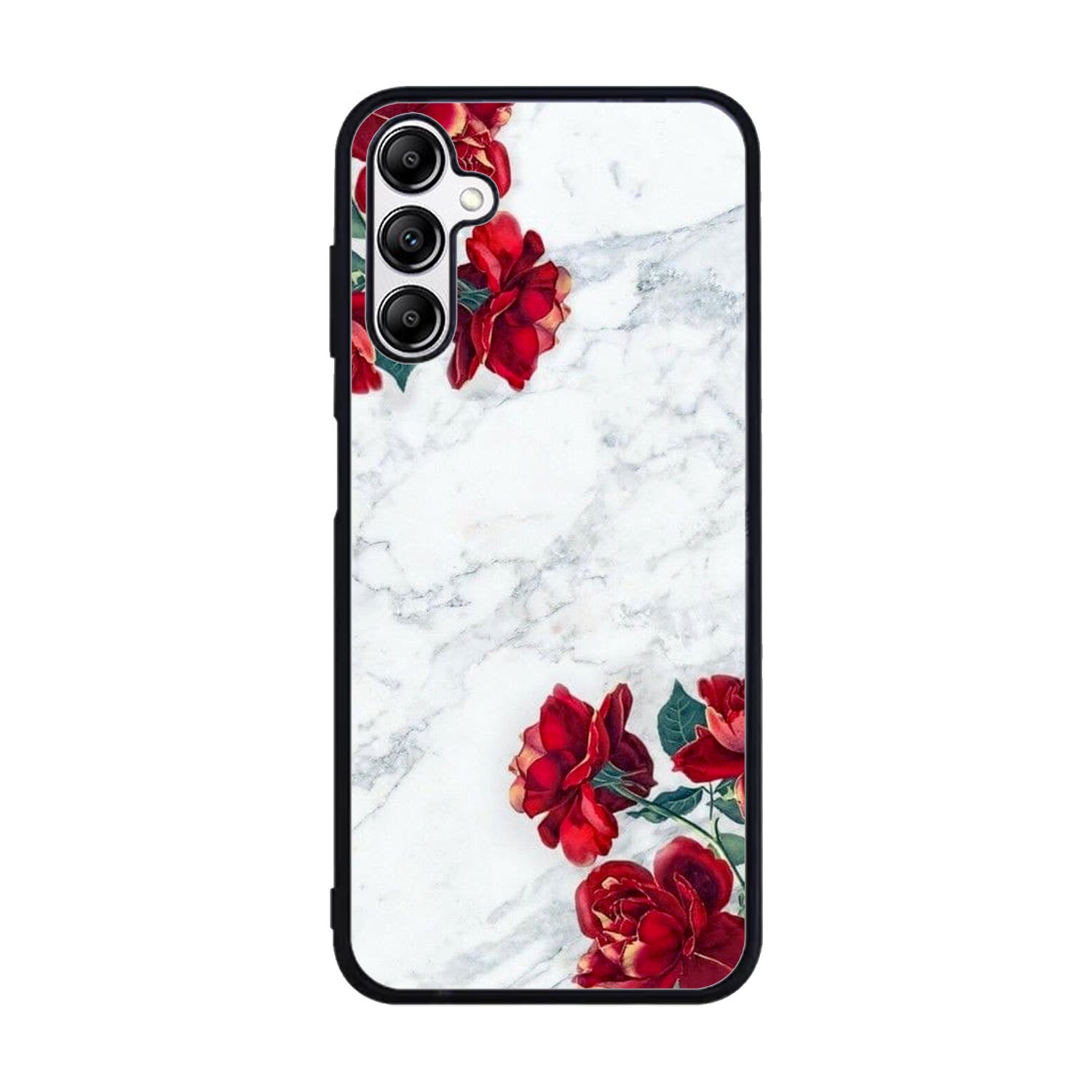 Marble With Roses Case Samsung Galaxy A15 BC2061