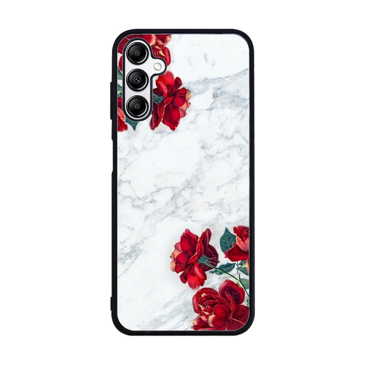Marble With Roses Case Samsung Galaxy A15 BC2061